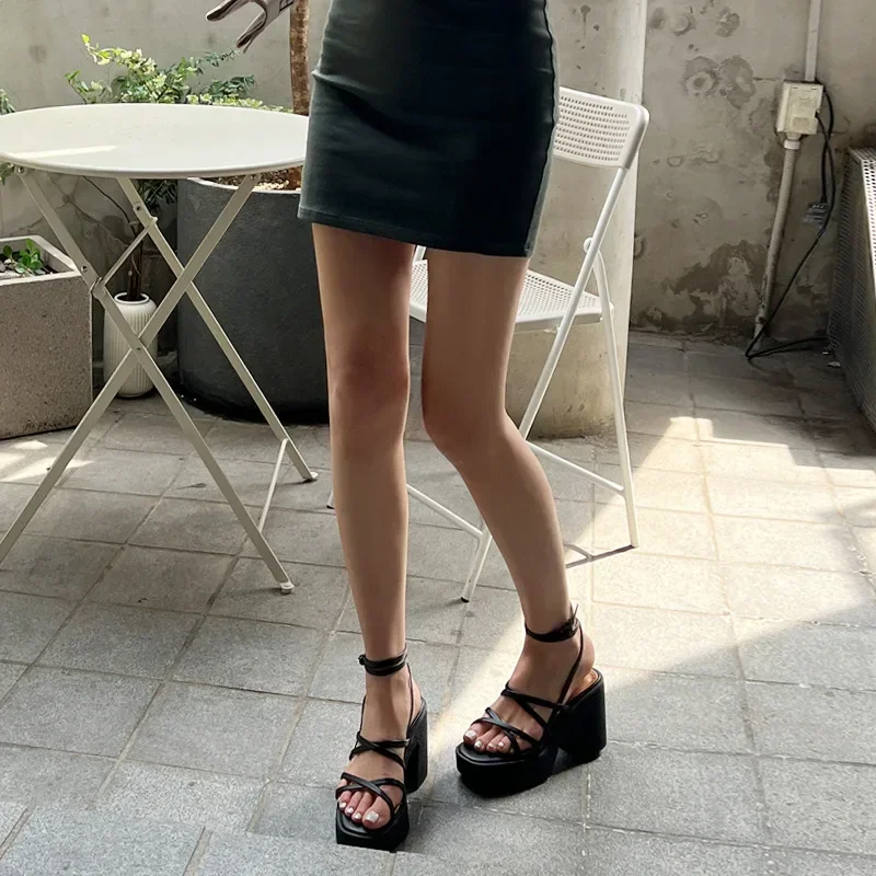 No Strings Attached Ankle Strap Heels - Image 3