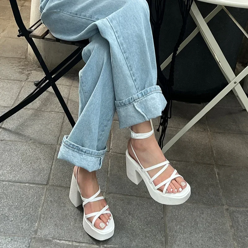 No Strings Attached Ankle Strap Heels - Image 6