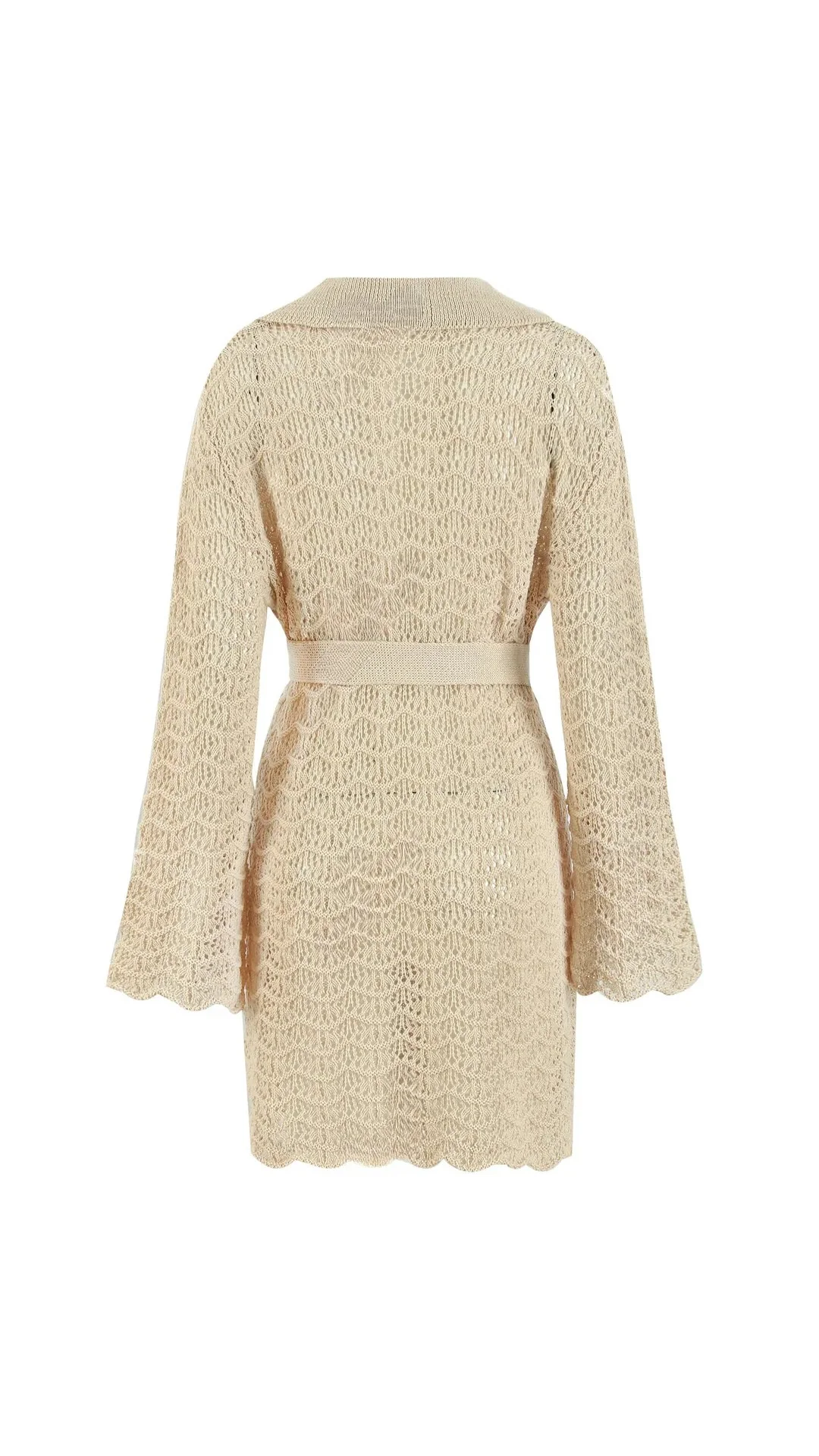 Noemi V Neck Hollow Out Dress - Image 15