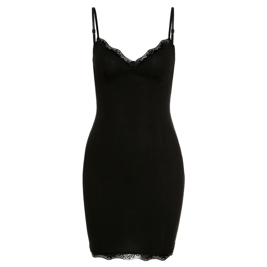 Noir Niche Lace Cami Dress - Image 6