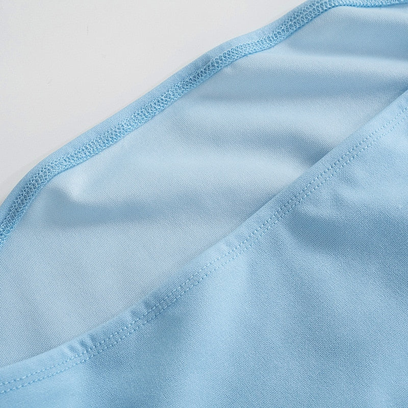 Oceanic Hues Strapless Dress - Image 5