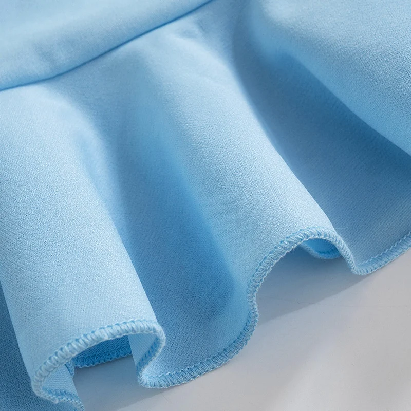Oceanic Hues Strapless Dress - Image 6