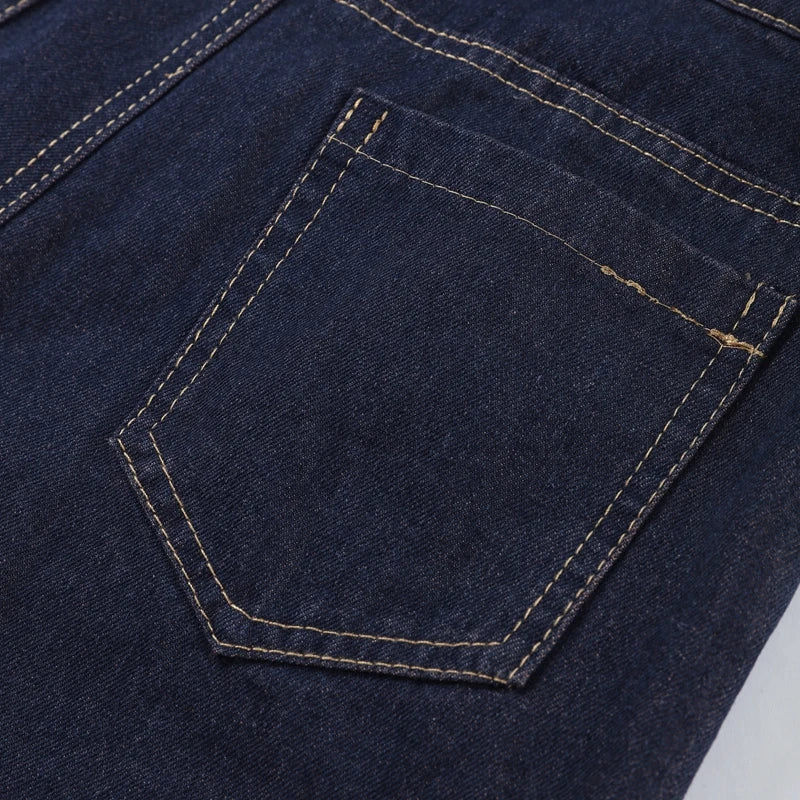 Office Era Square Neck Denim Set - Image 11