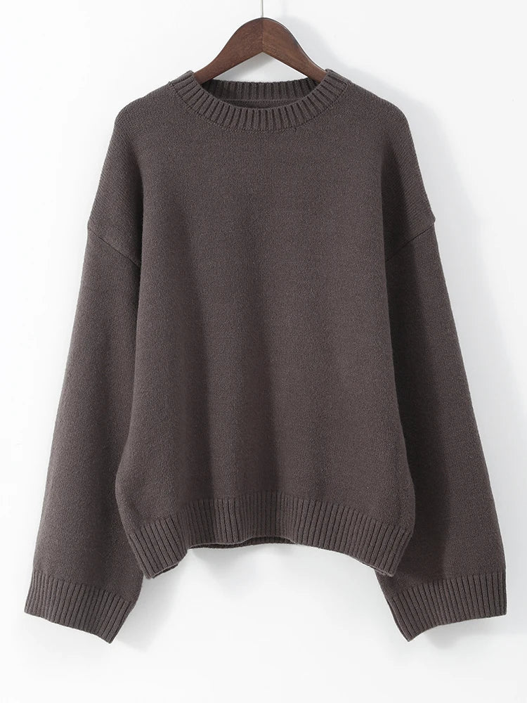 Oh So Chic O Neck Knitted Pullover - Image 6