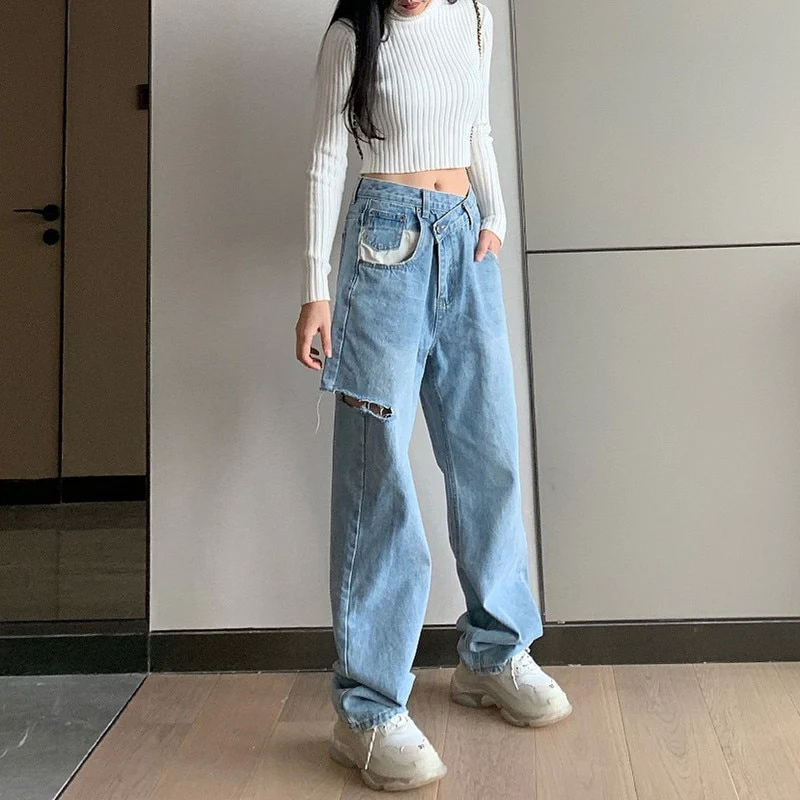'On My Way' Baggy Jeans - Image 7