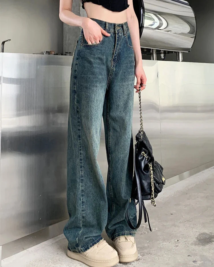 Ondrilla High Waist Wide Leg Jeans - Image 11
