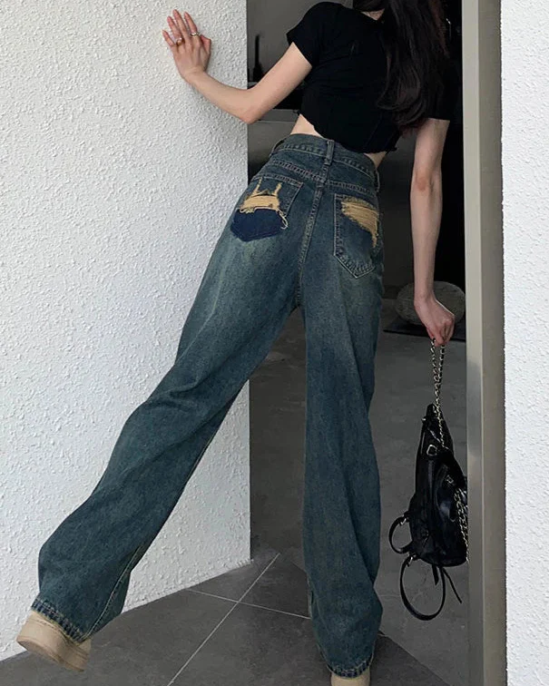Ondrilla High Waist Wide Leg Jeans - Image 12