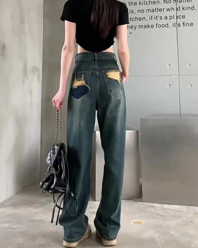 Ondrilla High Waist Wide Leg Jeans - Image 2