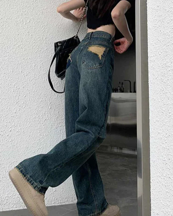 Ondrilla High Waist Wide Leg Jeans - Image 4