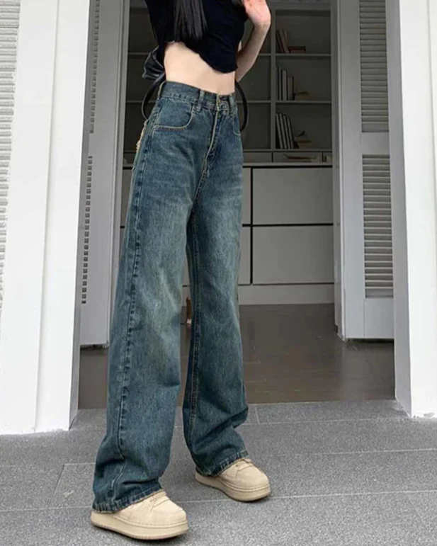 Ondrilla High Waist Wide Leg Jeans - Image 6