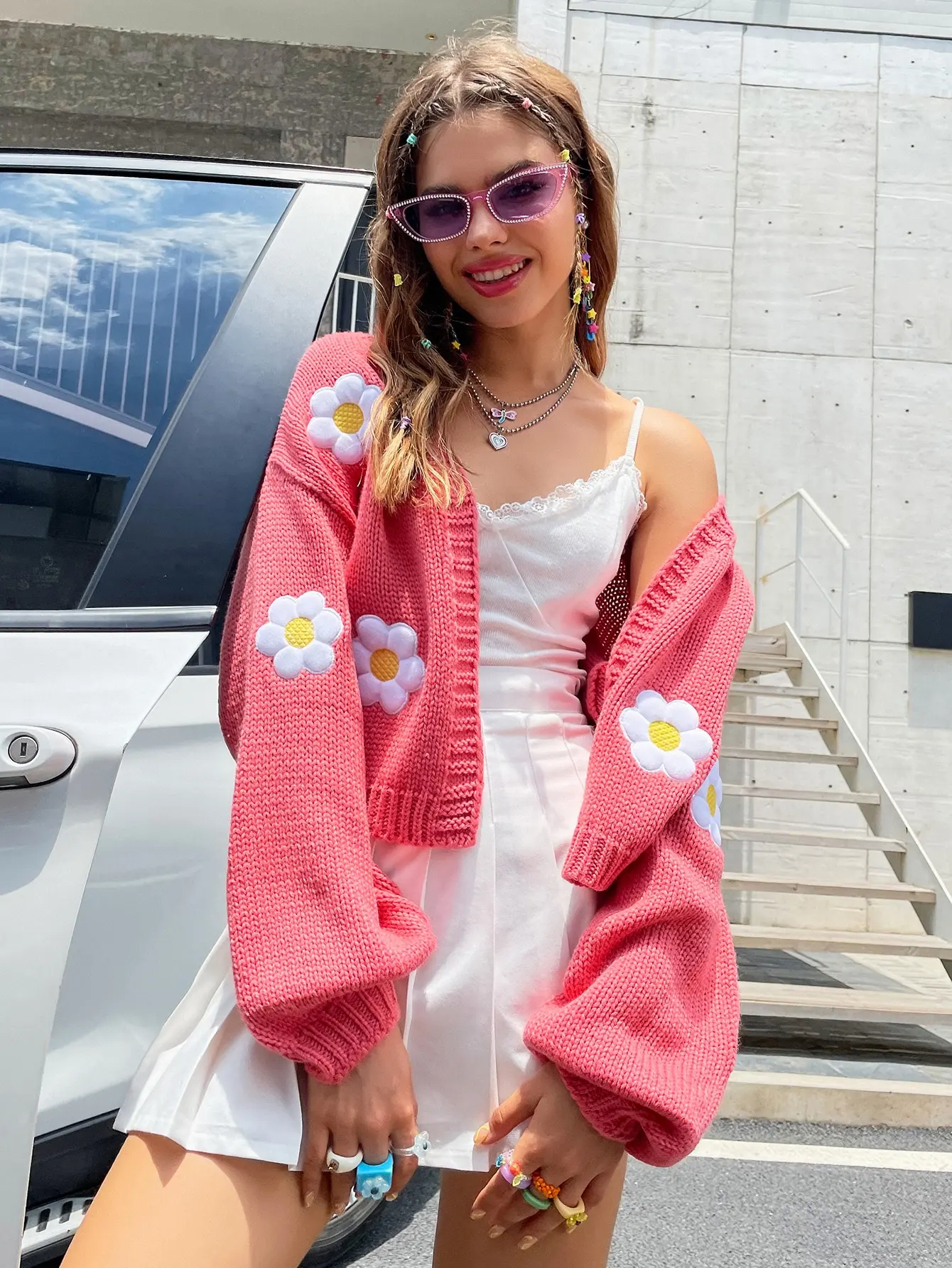 Open Meadow Floral Cardigan - Image 10