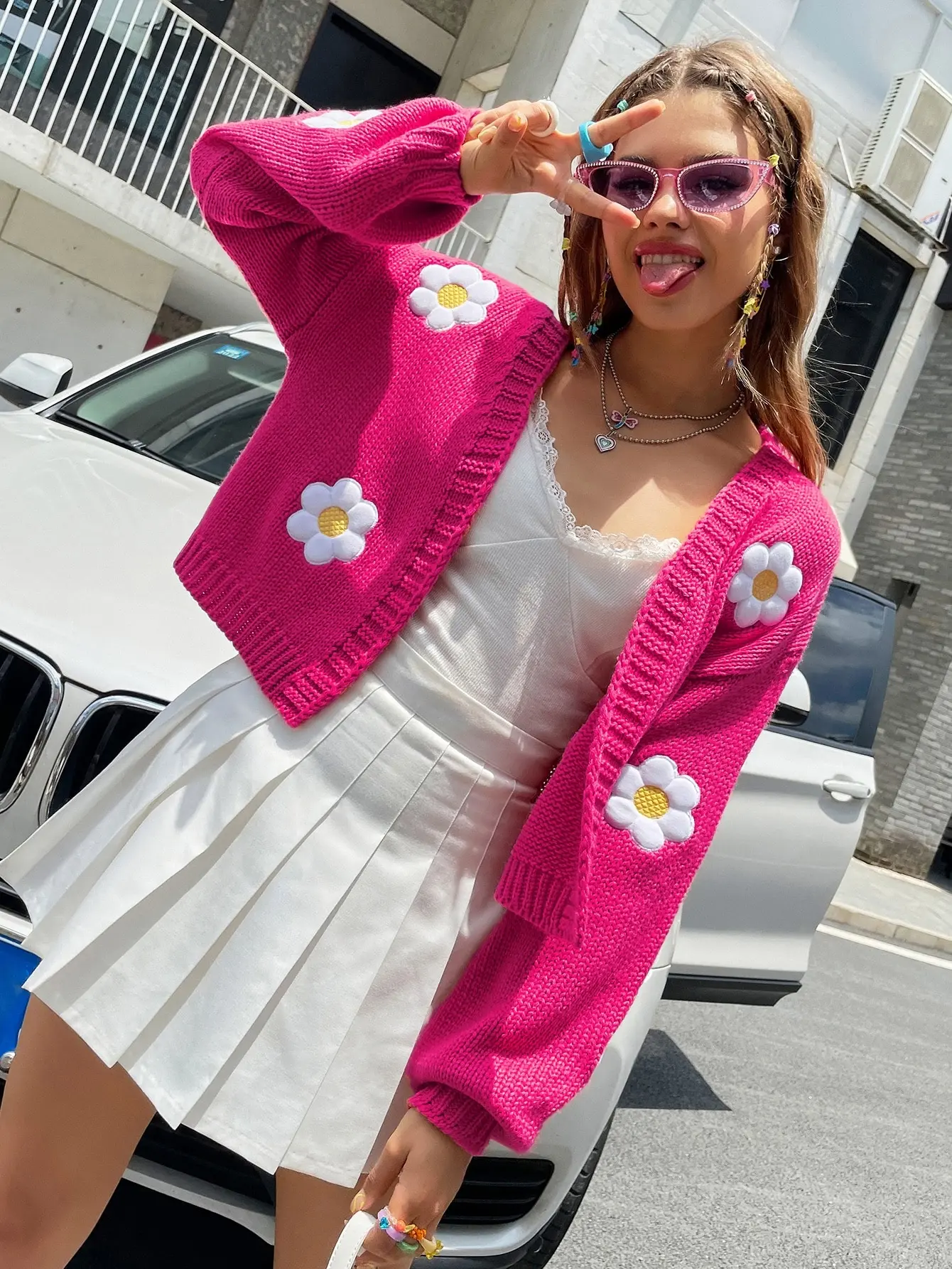 Open Meadow Floral Cardigan - Image 18