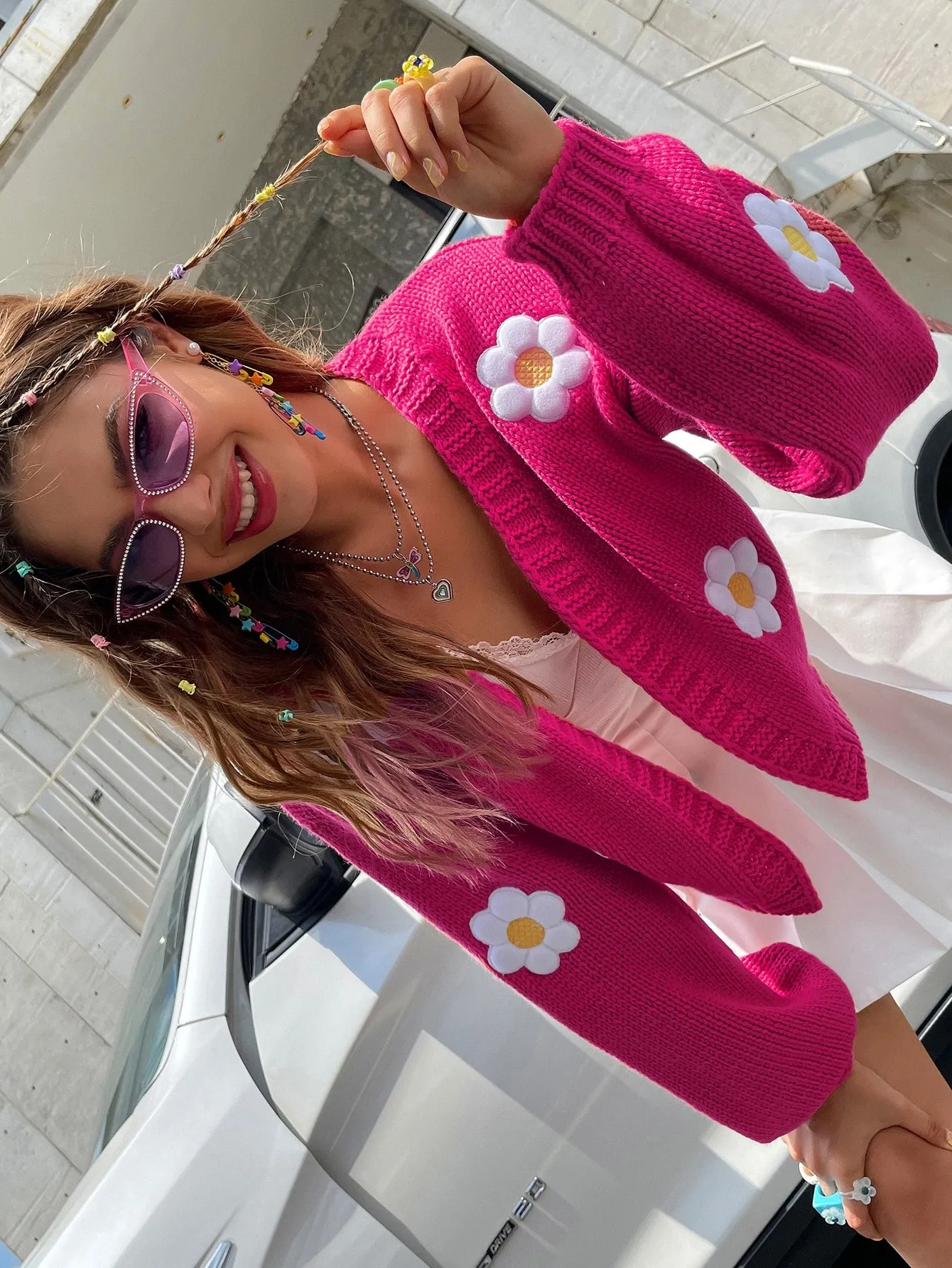 Open Meadow Floral Cardigan - Image 21