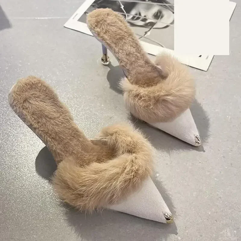 Orelia Denim pointed Toe Heels - Image 11