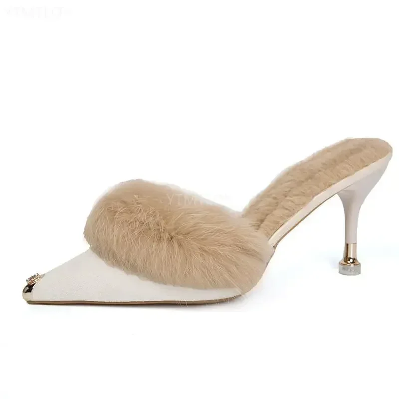 Orelia Denim pointed Toe Heels - Image 13