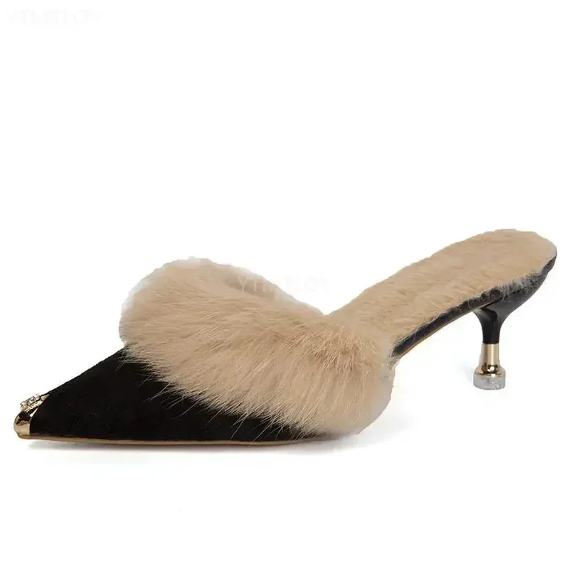 Orelia Denim pointed Toe Heels - Image 9