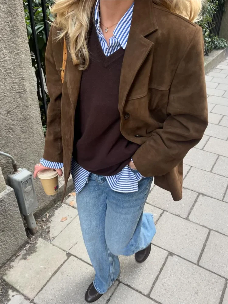 Orson Dune Suede Jacket - Image 6