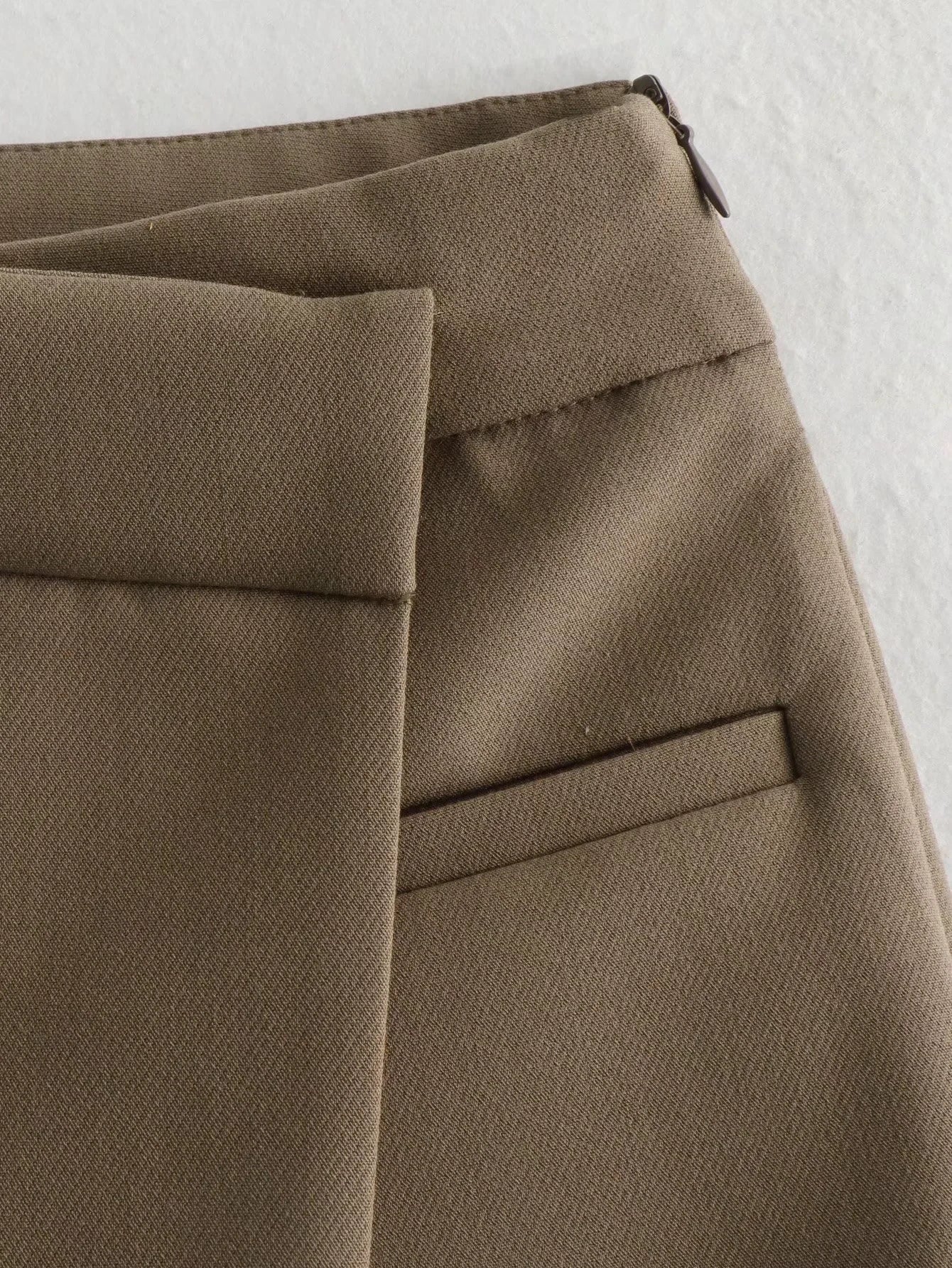 Pamela High Waist Mini Shorts Skirt - Image 5