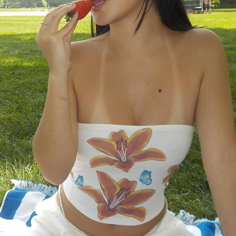 Paradise Bloom Mini Tube Top - Image 8