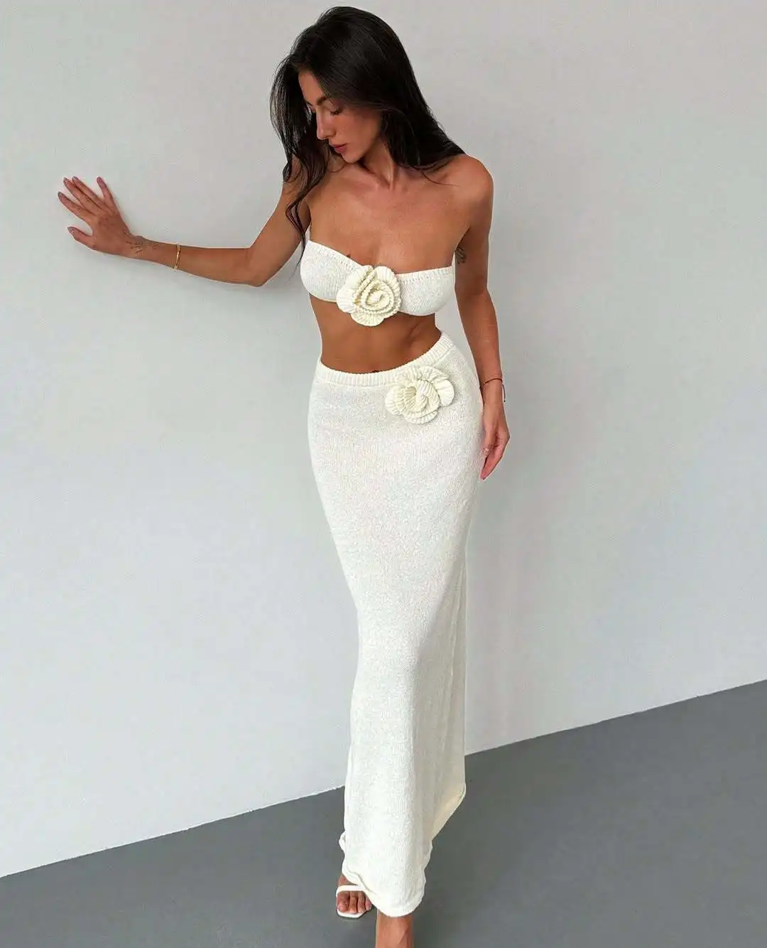 Particia Knitted Skirt Set - Image 17