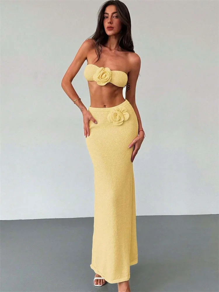 Particia Knitted Skirt Set - Image 25