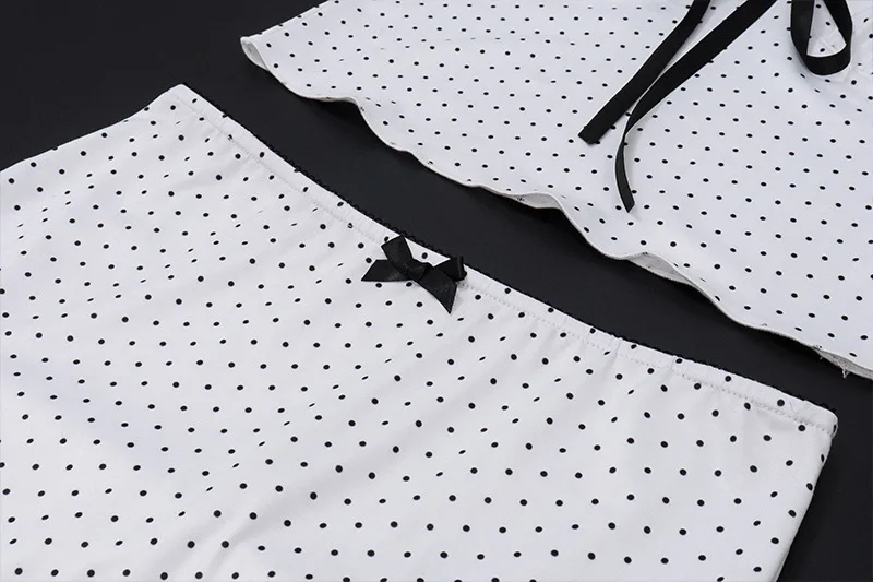 Penelope Polka Dot Bow Tie Set - Image 7