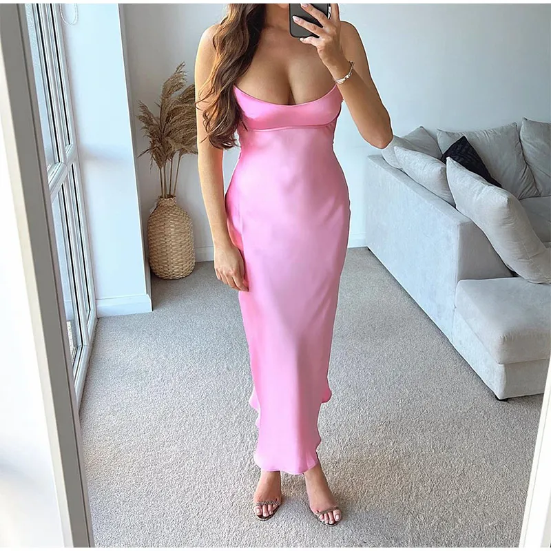 Petite Petals Split Slip Dress - Image 4