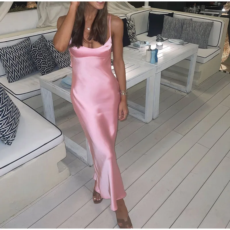 Petite Petals Split Slip Dress - Image 5