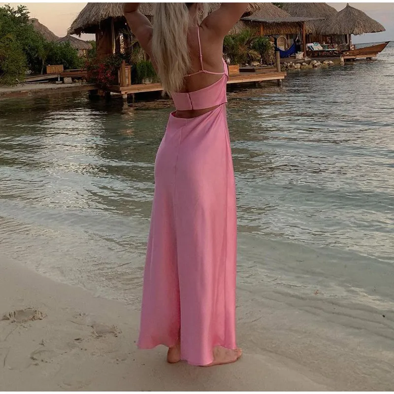 Petite Petals Split Slip Dress - Image 9