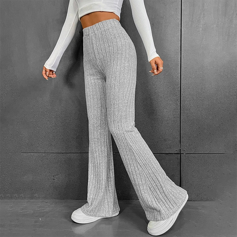 Pinstripe Perfection Wide-Leg Pants - Image 5