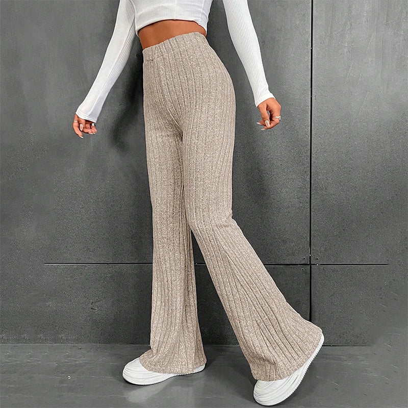 Pinstripe Perfection Wide-Leg Pants - Image 8