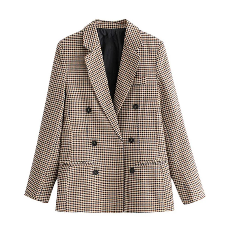 Plaid Harmony Easygoing Coat - Image 10
