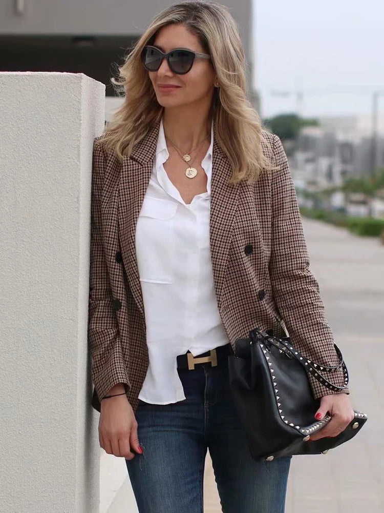Plaid Harmony Easygoing Coat - Image 2