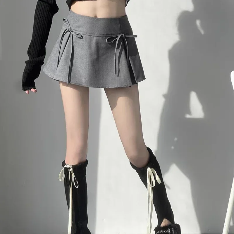 Playful Distraction Box Pleated Bow Skirt - Image 2