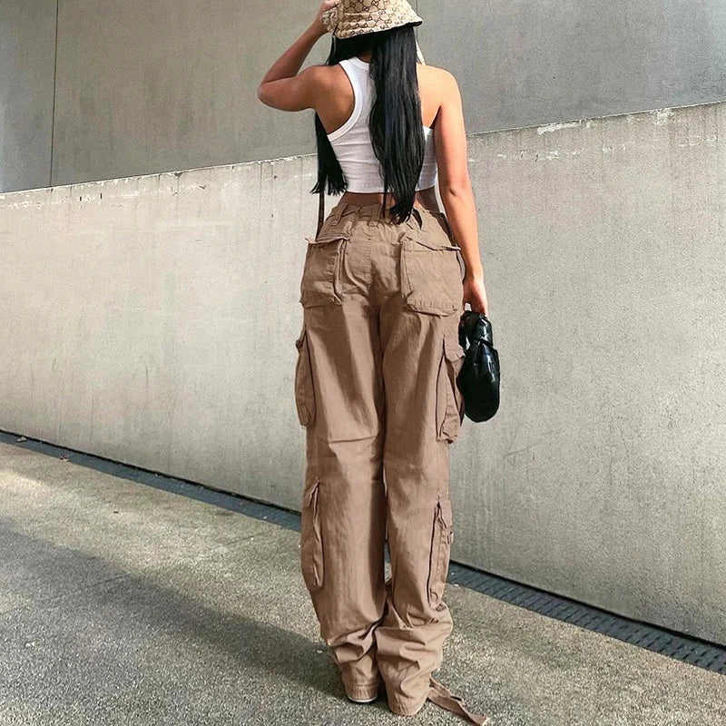 Pocket Parade Wide Leg Pants - Image 3