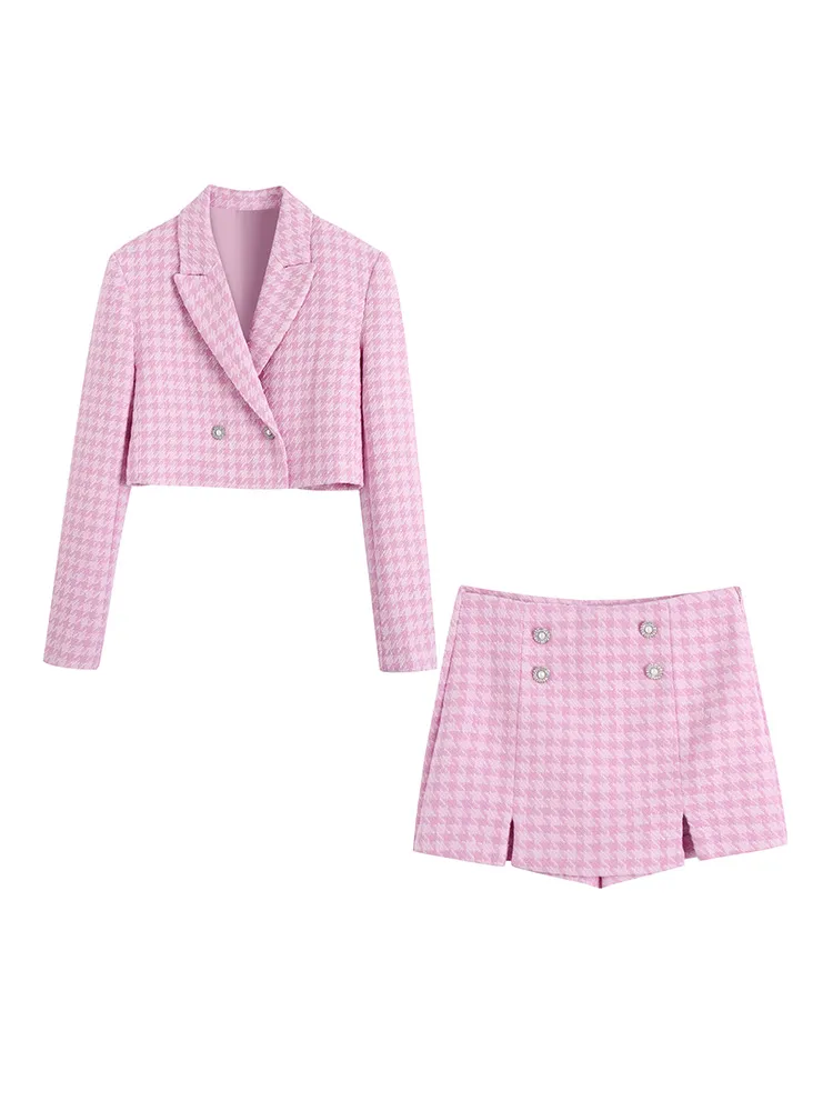 Posh Pink Tartan Set - Image 5