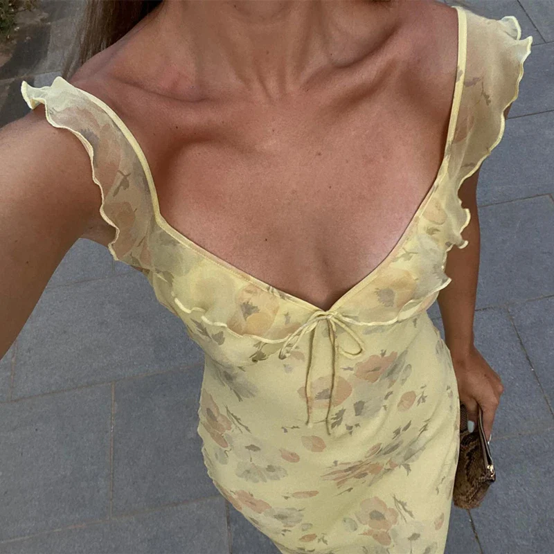 Priscila Floral Maxi Dress - Image 4