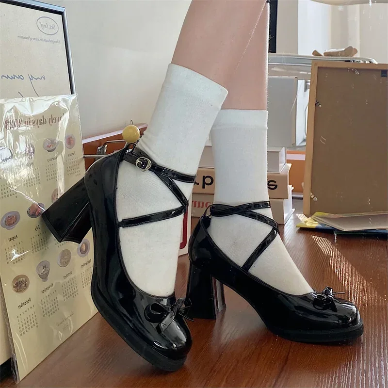 Quade Bowknot Mary Jane Pumps - Image 10