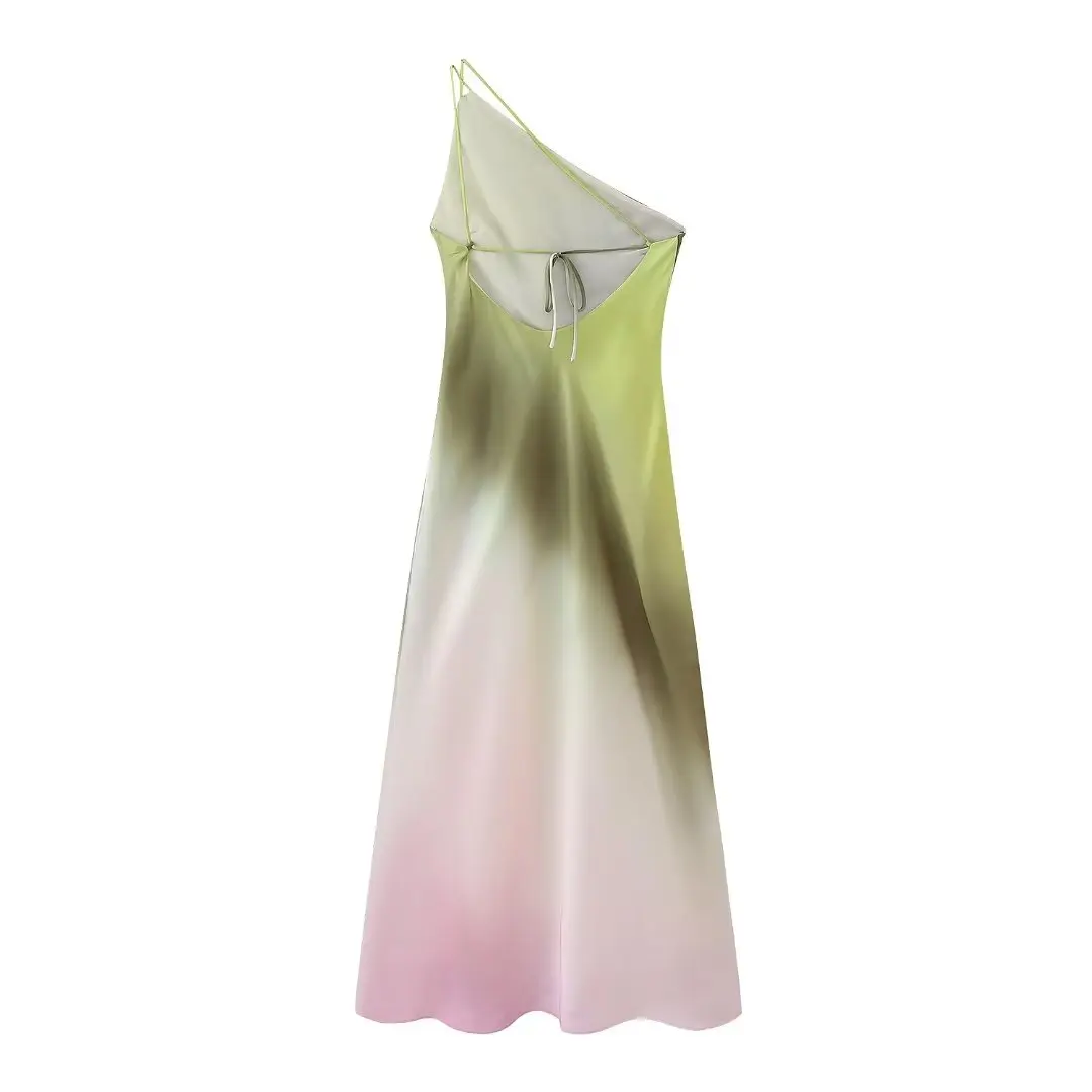 Radiant Asymmetric Glam Off Shoulder Dress - Image 8
