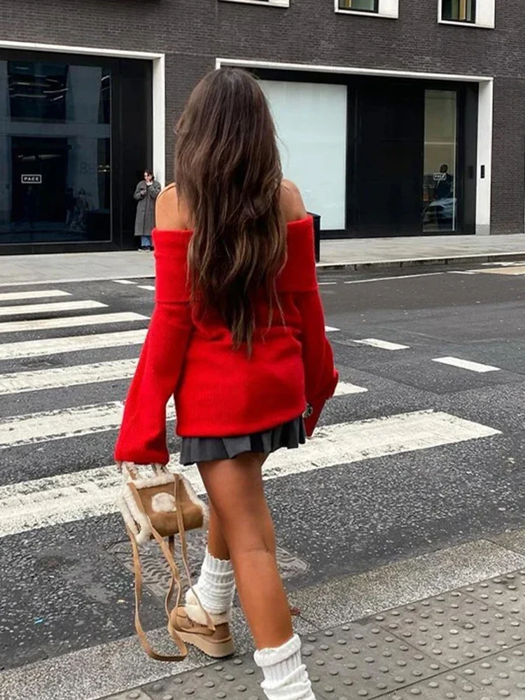 Relaxed Ribbed Knit Jumper - Image 11