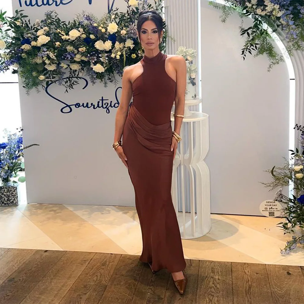Roslyn Satin Maxi Dress - Image 2