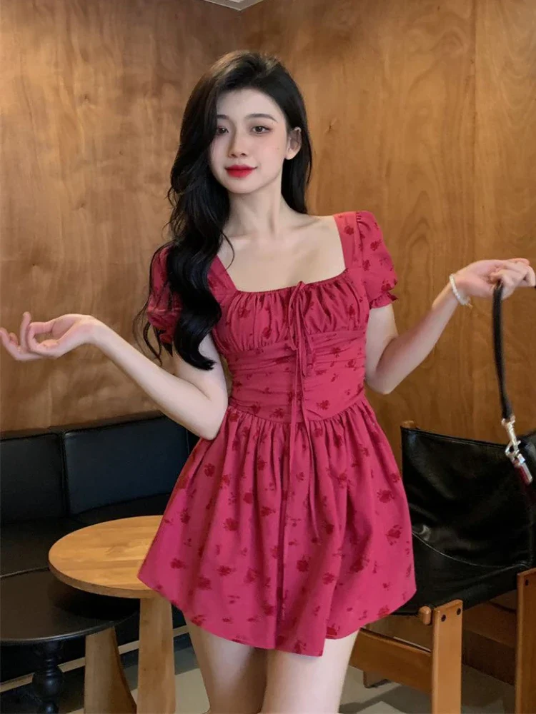 Rosy Raspberry Mini Dress - Image 4