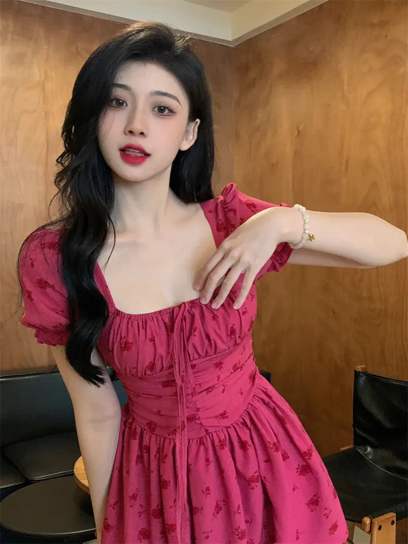 Rosy Raspberry Mini Dress - Image 6