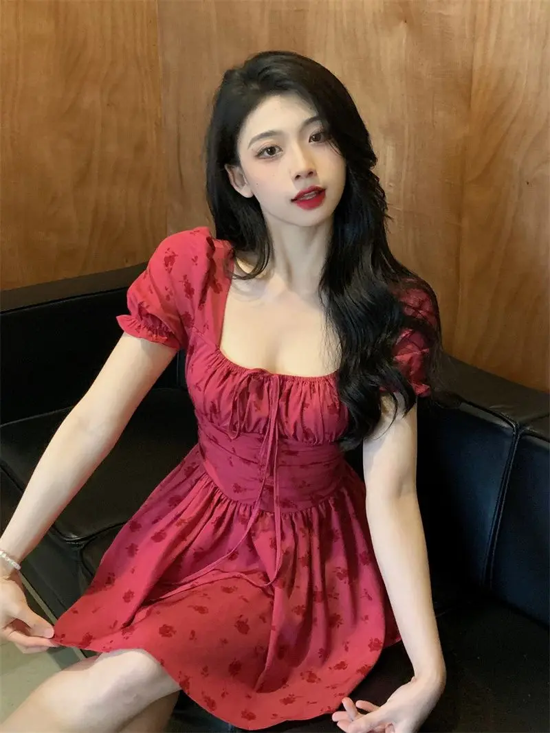 Rosy Raspberry Mini Dress - Image 7
