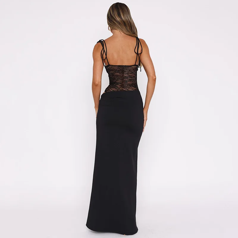 Rylin Lace Cut Out Maxi Dress - Image 13