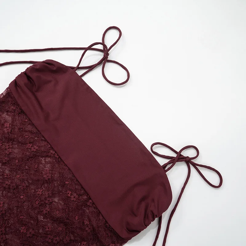 Rylin Lace Cut Out Maxi Dress - Image 7