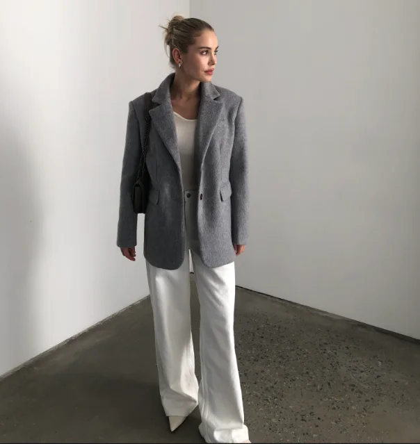 Sable Elegance Blazer Jacket - Image 2