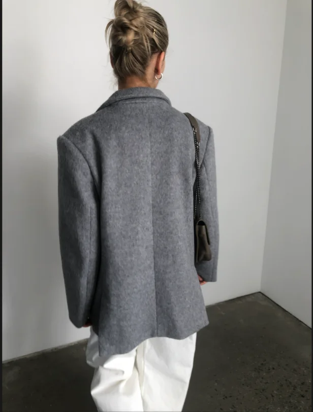 Sable Elegance Blazer Jacket - Image 3