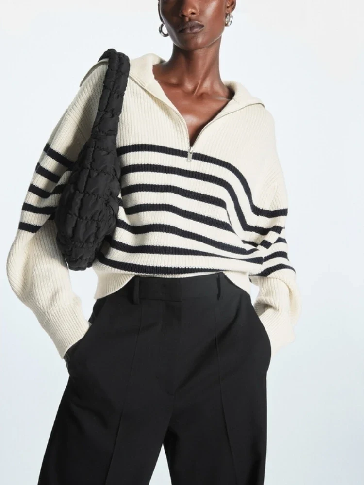 Sabrila Turtleneck Loose Pullover - Image 11