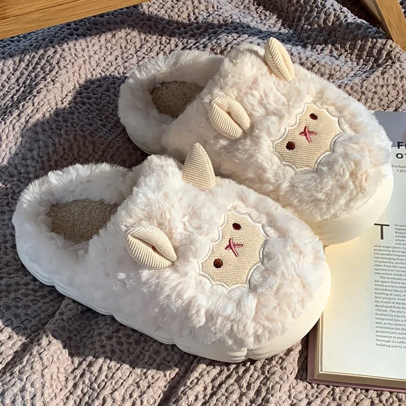 Saint Furry Plush Slippers - Image 3